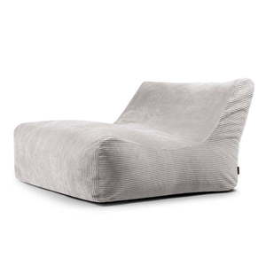 Svetlosivý menčestrový sedací vak Sofa Lounge – SLOWDOWN vyobraziť