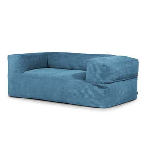 Modrý menčestrový sedací vak Sofa MooG – SLOWDOWN vyobraziť