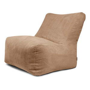 Hnedý menčestrový sedací vak Seat 100 Lounge – SLOWDOWN vyobraziť