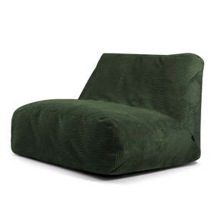 Zelený menčestrový sedací vak Sofa Tube – SLOWDOWN vyobraziť