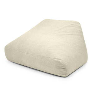 Krémový sedací vak z textílie buklé Sofa Snug – SLOWDOWN vyobraziť
