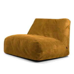 Menčestrový sedací vak v horčicovej farbe Sofa Tube – SLOWDOWN vyobraziť
