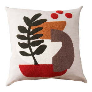 Ľanový dekoračný vankúš 43x43 cm Begonya – Mioli Decor vyobraziť