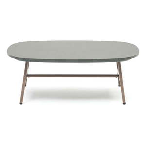 Betónový záhradný odkladací stolík 60x100 cm Bramant – Kave Home vyobraziť
