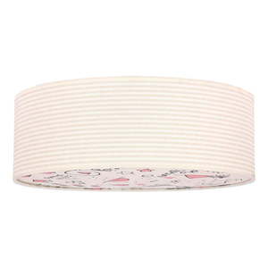 Detské stropné svietidlo s textilným tienidlom ø 38 cm Kiddy – Candellux Lighting vyobraziť