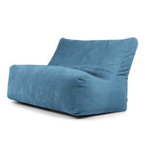 Modrý menčestrový sedací vak Sofa Seat Lounge – SLOWDOWN vyobraziť