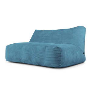 Modrý menčestrový sedací vak Sofa Tube 160 – SLOWDOWN vyobraziť