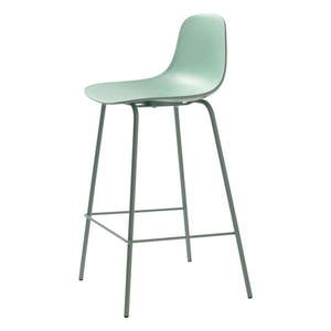 Svetlozelená plastová barová stolička (výška sedadla 67, 5 cm) Whitby – Unique Furniture vyobraziť
