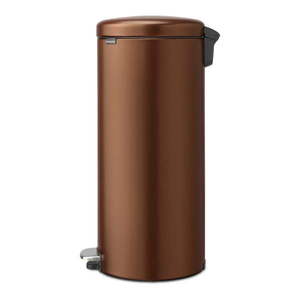Pedálový oceľový odpadkový kôš v bronzovej farbe 30 l NewIcon – Brabantia vyobraziť
