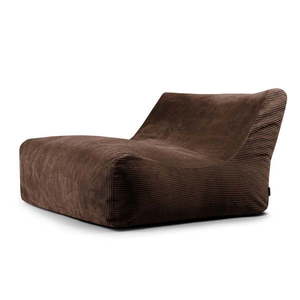 Tmavohnedý menčestrový sedací vak Sofa Lounge – SLOWDOWN vyobraziť