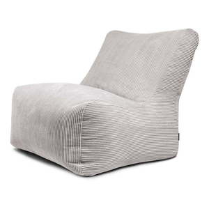 Svetlosivý menčestrový sedací vak Seat 100 Lounge – SLOWDOWN vyobraziť