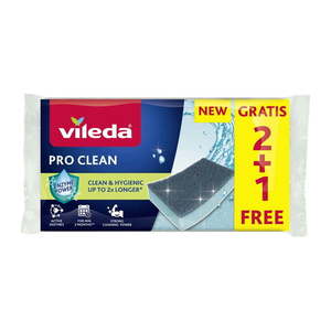 Hubky na riad v súprave 9 ks Pro Clean – Vileda vyobraziť