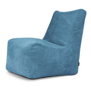 Modrý menčestrový sedací vak Seat Lounge – SLOWDOWN vyobraziť