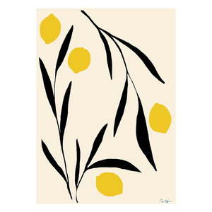 Plagát 30x40 cm Lemon – The Poster Club vyobraziť
