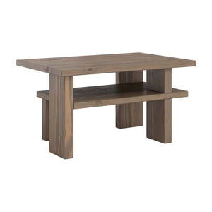 Hnedý konferenčný stolík z borovicového dreva 45x68 cm Japan – Karup Design vyobraziť