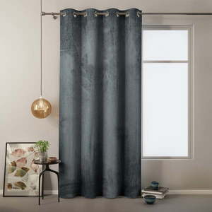 Sivý záves so zamatovým povrchom AmeliaHome Velvet, 140 x 245 cm vyobraziť