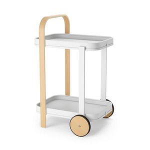 Umbra SERVÍROVACÍ VOZÍK, prírodná farba, biela, 44/80/50 cm vyobraziť