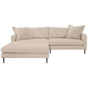 P & B ROHOVÁ SEDACIA SÚPRAVA, textil, krémová vyobraziť