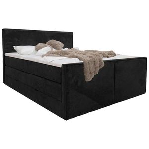 Livetastic BOXSPRINGOVÁ POSTEĽ, 140/200 cm, čierna vyobraziť