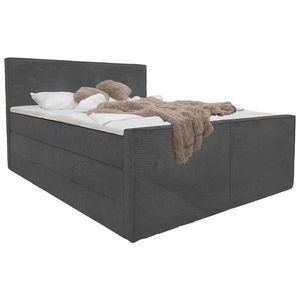 Livetastic BOXSPRINGOVÁ POSTEĽ, 140/200 cm, sivá vyobraziť