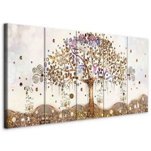 artgeist LEINWANDBILD, abstraktné, stromy, 200/80/1, 2 cm vyobraziť