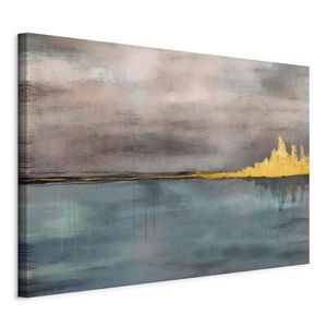 artgeist LEINWANDBILD, krajina a príroda, abstraktné, mestá, zrkadlové obrazy, 90/60/1, 2 cm vyobraziť