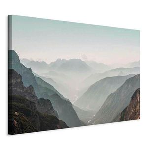 artgeist LEINWANDBILD, krajina a príroda, hory, 120/80/1.2 cm vyobraziť