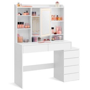 Boxxx TOALETNÝ STOLÍK, biela, 117, 5/40/145 cm vyobraziť
