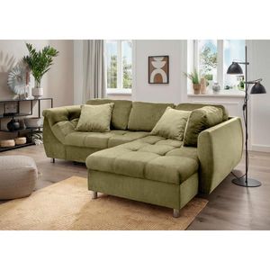 Livetastic ROHOVÁ SEDACIA SÚPRAVA, textil, zelená vyobraziť