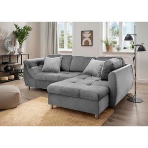 Livetastic ROHOVÁ SEDACIA SÚPRAVA, textil, antracitová vyobraziť