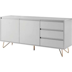 Livetastic ŠIROKÁ KOMODA, biela, 150/70/40 cm vyobraziť