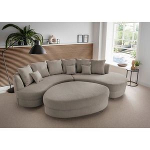 Livetastic SEDACIA SÚPRAVA, textil, sivohnedá vyobraziť