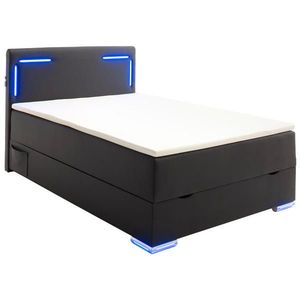 Xora BOXSPRINGOVÁ POSTEĽ, 120/200 cm čierna vyobraziť