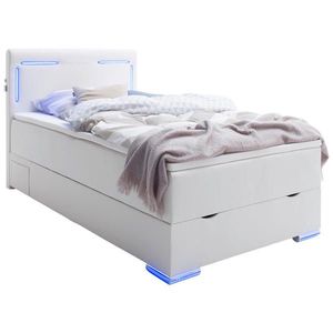 Xora BOXSPRINGOVÁ POSTEĽ, 120/200 cm biela vyobraziť