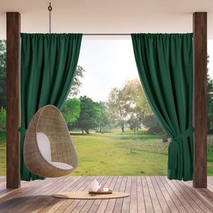 ArtFir Záves na terasu GARDEN P | tmavozelená 155 x 200 cm vyobraziť