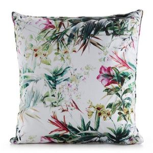 ArtFir Obliečka na vankúš GARDEN 31A | biela/zelená 45 x 45 cm vyobraziť
