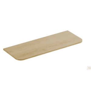 ArtCom Doska pod umývadlo OVALIA | dub cremona Typ: Doska 120 cm / 89-120 vyobraziť