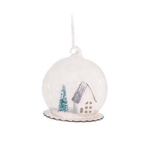 Vianočné gule ø 8 cm Snowy House – Sass & Belle vyobraziť