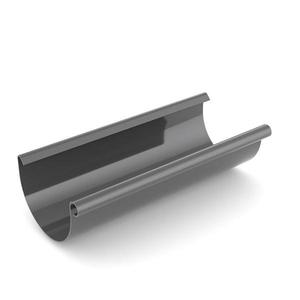 Odkvapový žľab Ø 125 mm plastový dĺžka 2000 mm grafit vyobraziť
