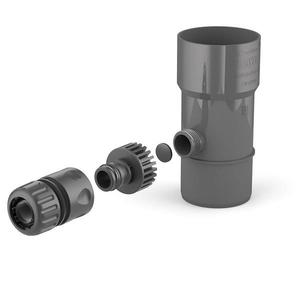 Zberač dažďovej vody 63 mm grafit vyobraziť