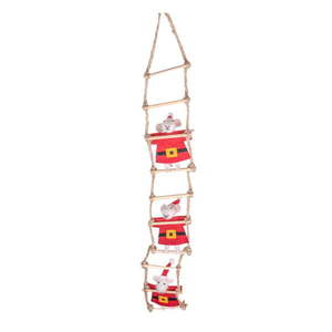 Látková závesná vianočná dekorácia 50 cm Santa Mouse – Sass & Belle vyobraziť
