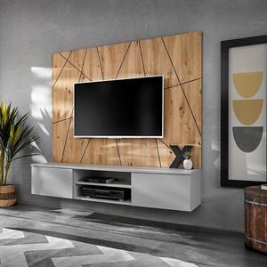 Obývacia stena Xari Pgas Xr G2 Perla Gray/Artisan vyobraziť