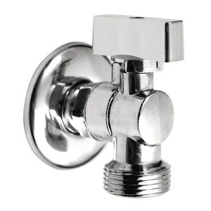 AQUALINE - Pračkový kulový ventil se zpětným ventilem 1/2"x3/4" - L, chrom 5310 vyobraziť