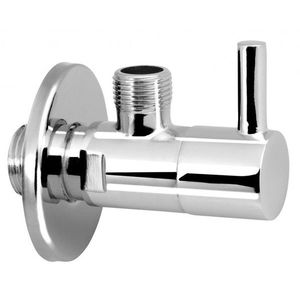 AQUALINE - Rohový ventil 1/2"x3/8", kulatý, chrom 5317 vyobraziť