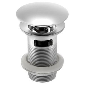 SAPHO - MINIMAL umyvadlová výpust 5/4“, click-clack, velká krytka, nerez mat MI057 vyobraziť