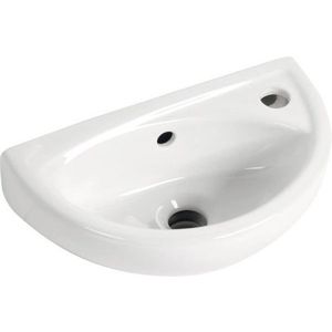 SAPHO - OVAL keramické umývátko 39x23cm, bílá TP040 vyobraziť