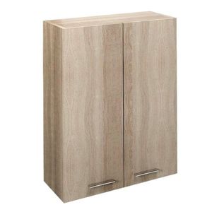 AQUALINE - ZOJA/KERAMIA FRESH skříňka horní 50x76x23cm, dub platin 51304 vyobraziť