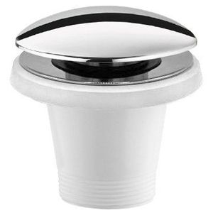 POLYSAN - Vanová výpust 6/4", click-clack, chrom 71704 vyobraziť