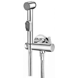 AQUALINE - Nástěnný ventil s ruční bidetovou sprškou, chrom SK215 vyobraziť