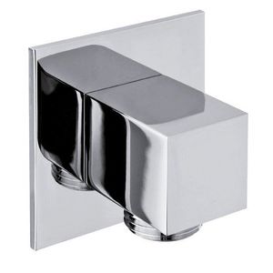 SAPHO - Vývod sprchy, hranatý, tenká krytka, chrom SG302 vyobraziť